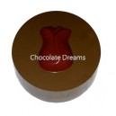 Cookie Chocolate Mold Rosebud / Leaf