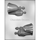 Chocoladevorm 3D Bruidspaar