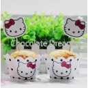 Cupcakewrappers/Toppers Hello Kitty