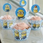 Cupcakewrappers/Toppers Minions