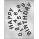 Chocoladevorm Happy Birthday 90-12111