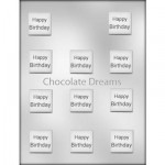 Chocoladevorm Happy Birthday Mints