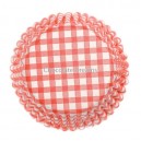 Culpitt Baking Cups Gingham Red