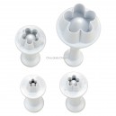 Stadter Flower Blossom Plunger Cutter Set/4