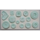 Alphabet Mould Buttons Paterned