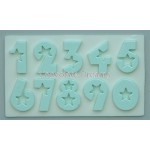 Alphabet Mould Number Stars