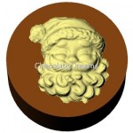 Cookie Chocolate Mold Santa