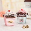 Cupcakedoosje Roze 1 Stuk