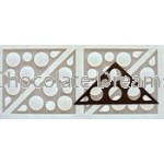 Siliconen Mold Decoration Triangle