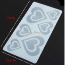 Siliconen Decoration Mold Heart