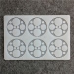 Siliconen Decoration Mold Round/Circle