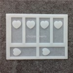 Siliconen Decoration Mold Rectangle/Heart