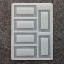 Siliconen Decoration Mold Rectangle