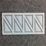 Siliconen Decoration Mold Triangle Shaped