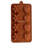 Siliconen Chocolate Mold Flower / Tulip