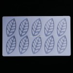 Siliconen Decoration Mold Leaf