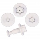 Sterren Mini Plunger Cutters Set/3