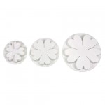 Waterlelie & Anjer Plunger Cutter Set/3