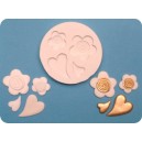 FPC Mold Hearts & Flowers